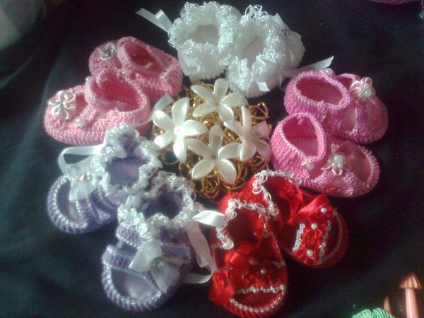 SAPATINHO DE CROCHE