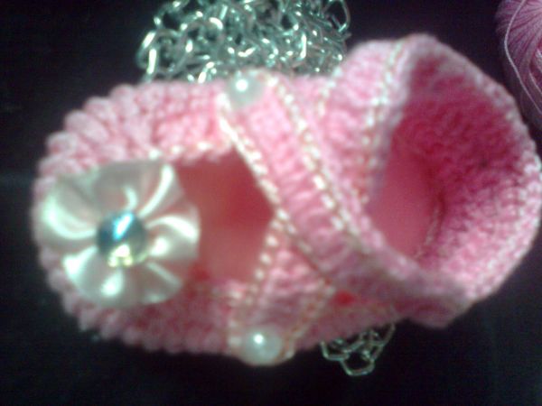 SAPATINHO DE CROCHE